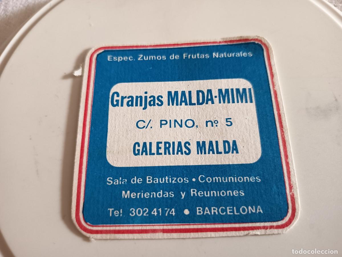 Otros art&iacute;culos de coleccionismo en papel: POSAVASOS GRANJAS MALDA MIMI-BARCELONA