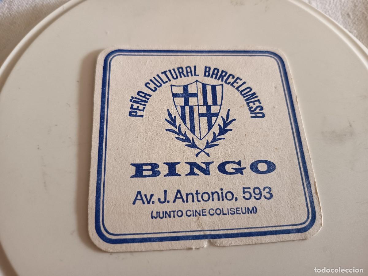 Otros art&iacute;culos de coleccionismo en papel: POSAVASOS BINGO PE&Ntilde;A CULTURAL BARCELONESA-BARCELONA