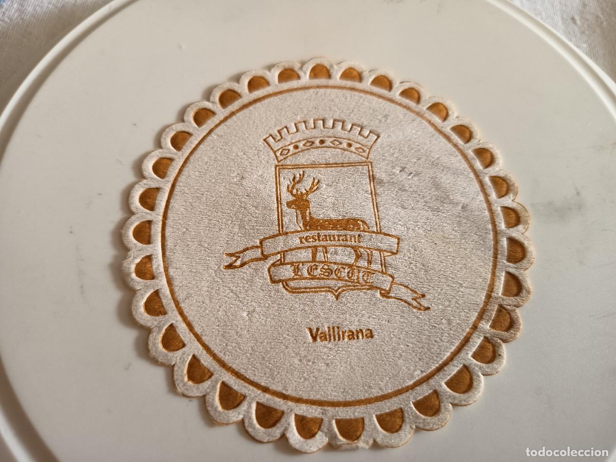 Otros art&iacute;culos de coleccionismo en papel: POSAVASOS RESTAURANTE VALLIRANA-BARCELONA
