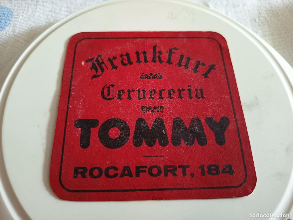 Otros art&iacute;culos de coleccionismo en papel: POSAVASOS CERVECERIA TOMMY-BARCELONA