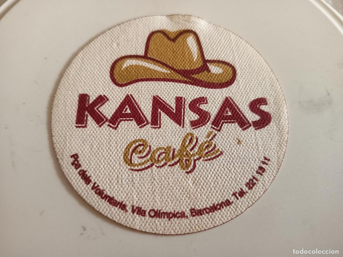 Otros art&iacute;culos de coleccionismo en papel: POSAVASOS CAFE KANSAS-BARCELONA