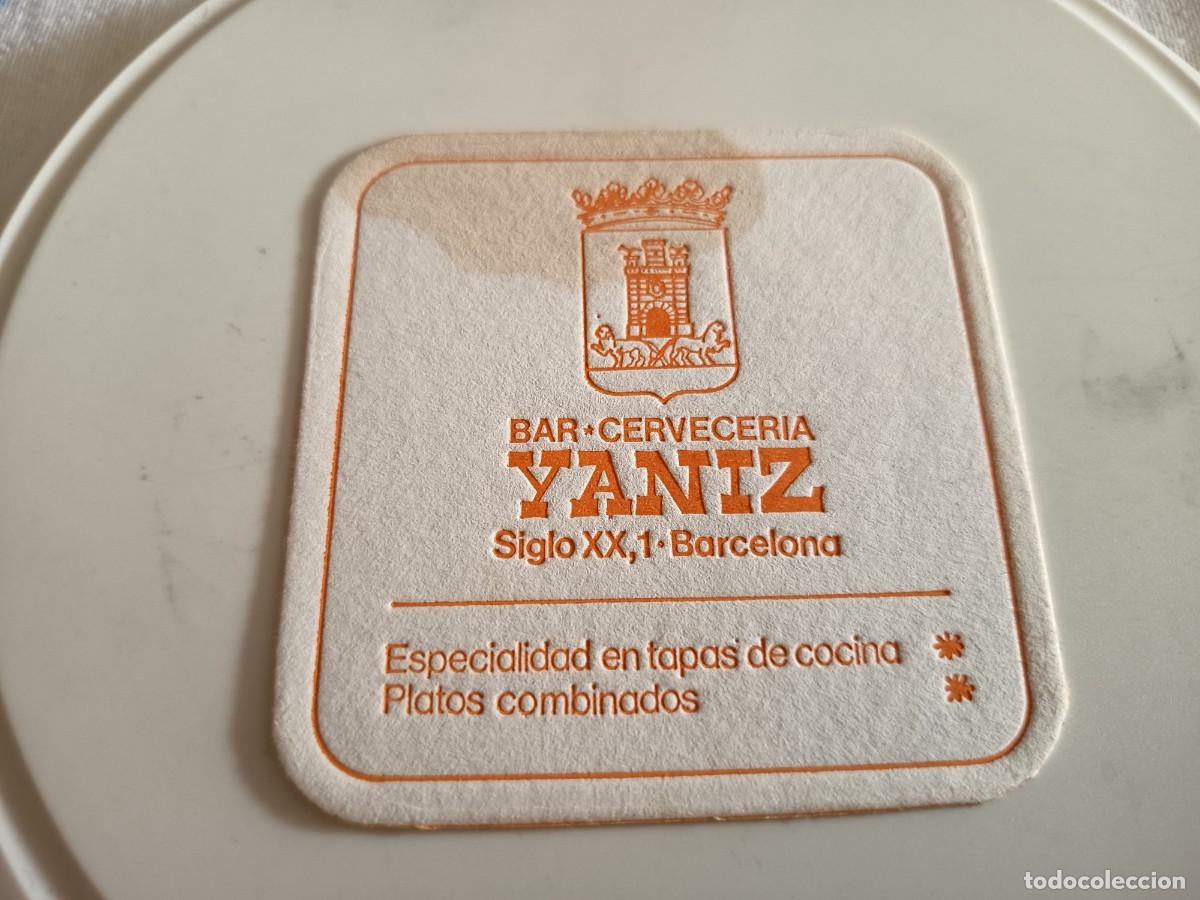 Otros art&iacute;culos de coleccionismo en papel: POSAVASOS BAR CERVECERIA YANIZ-BARCELONA