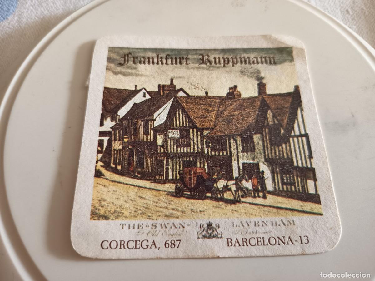 Otros art&iacute;culos de coleccionismo en papel: POSAVASOS FRANKFURT RUPPMANN-BARCELONA