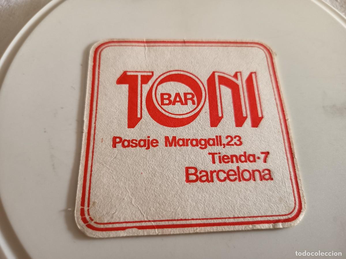 Otros art&iacute;culos de coleccionismo en papel: POSAVASOS BAR TONI-BARCELONA
