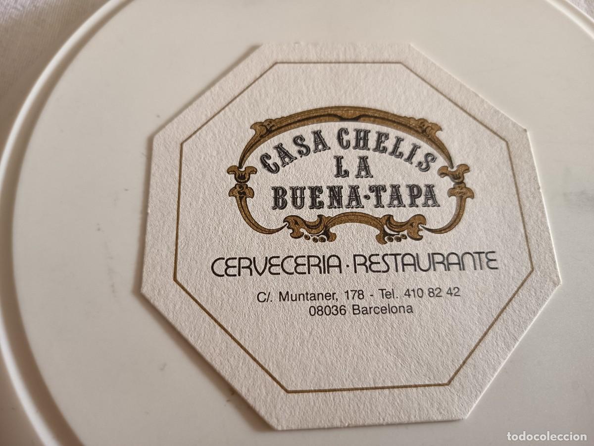 Otros art&iacute;culos de coleccionismo en papel: POSAVASOS RESTAURANTE CASA DE LA BUENA TAPA-BARCELONA