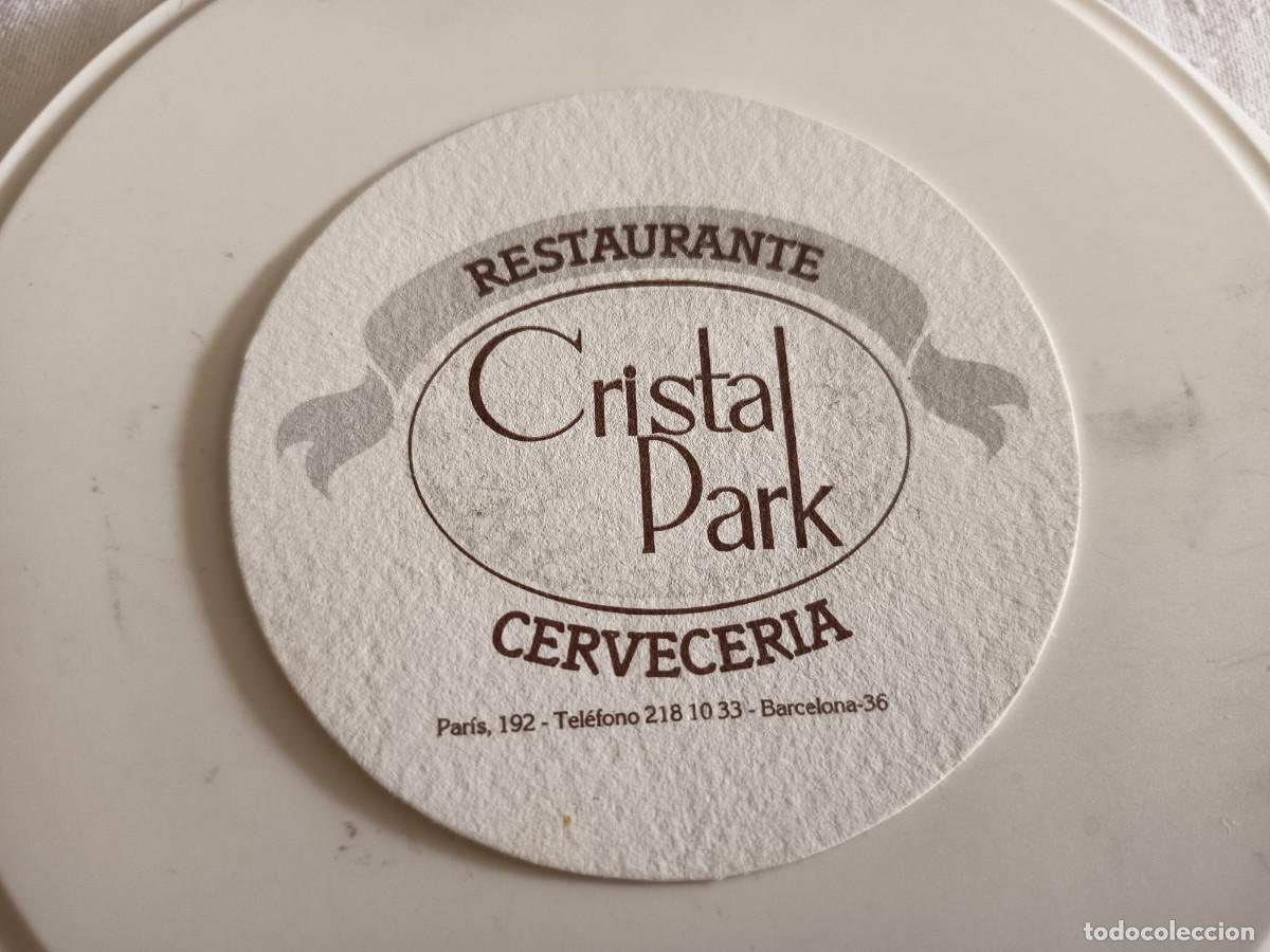 Otros art&iacute;culos de coleccionismo en papel: POSAVASOS RESTAURANTE CRISTAL PARK-BARCELONA
