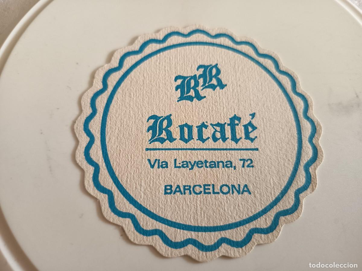 Otros art&iacute;culos de coleccionismo en papel: POSAVASOS BAR ROCAFE-BARCELONA