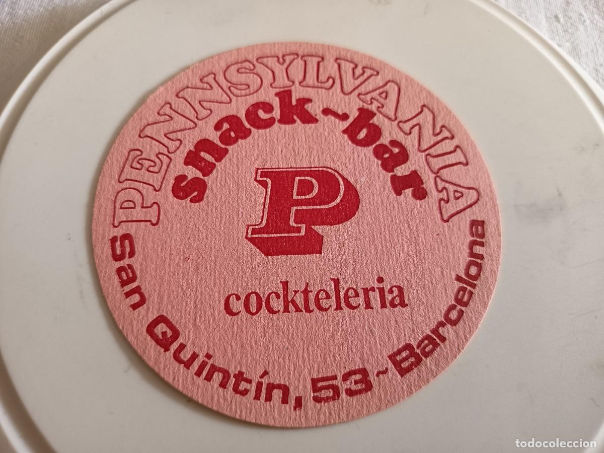 Otros art&iacute;culos de coleccionismo en papel: POSAVASOS SNACK BAR PENNSYLVANIA-BARCELONA