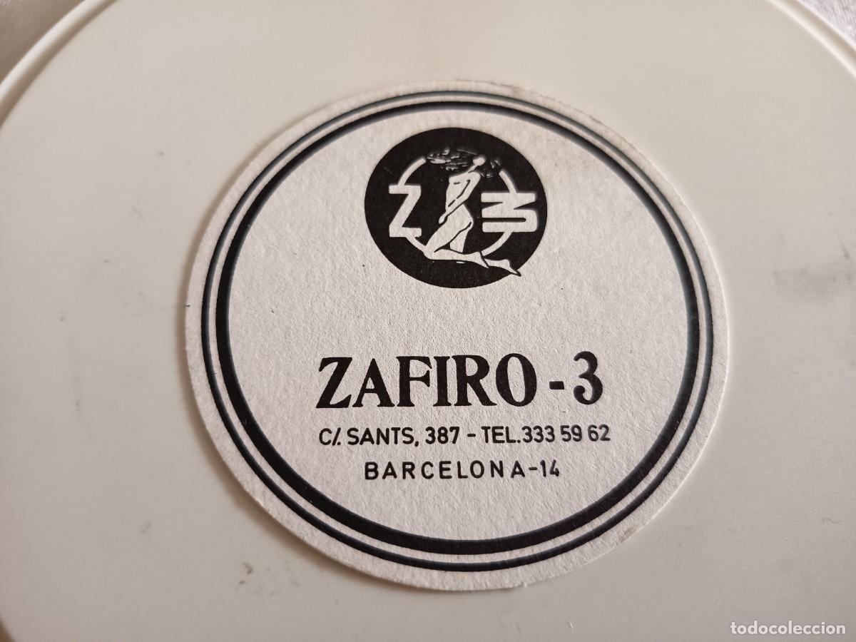 Otros art&iacute;culos de coleccionismo en papel: POSAVASOS CLUB ZAFIRO 3-BARCELONA