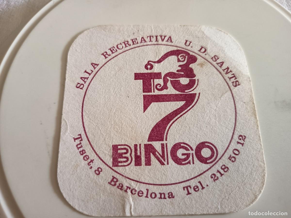 Otros art&iacute;culos de coleccionismo en papel: POSAVASOS BINGO U D SANTS-BARCELONA