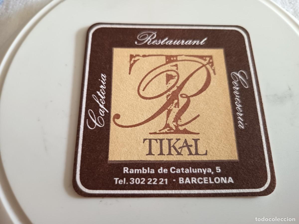 Sammelleidenschaft Andere Papierartikel: POSAVASOS RESTAURANTE TIKAL-BARCELONA