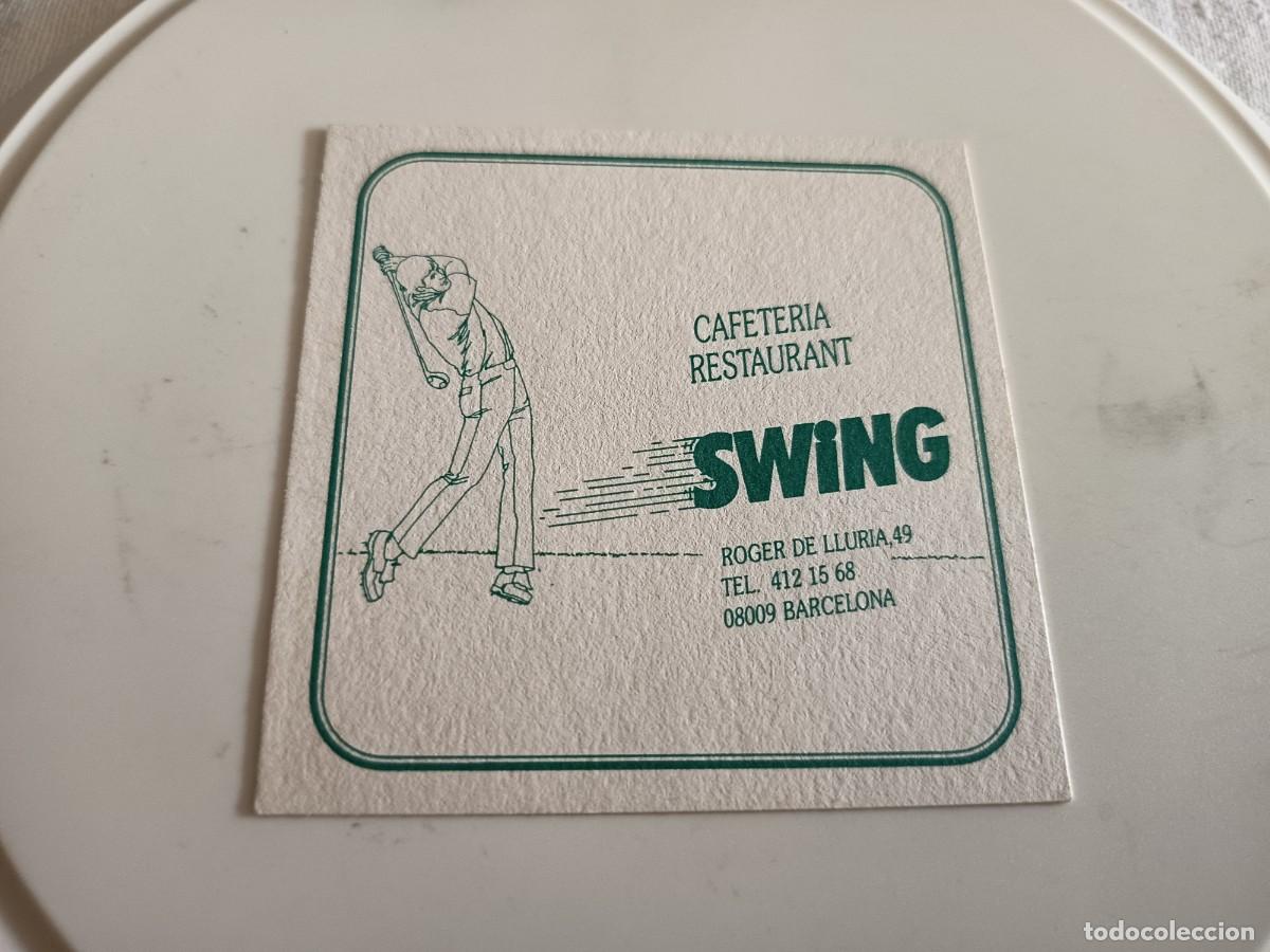 Otros art&iacute;culos de coleccionismo en papel: POSAVASOS CAFETERIA SWIG-BARCELONA