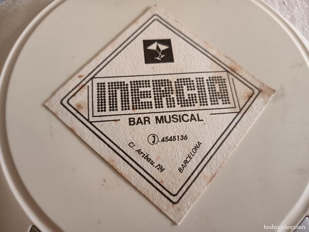 Altri oggetti di carta: POSAVASOS BAR MUSICAL INERCIA-BARCELONA