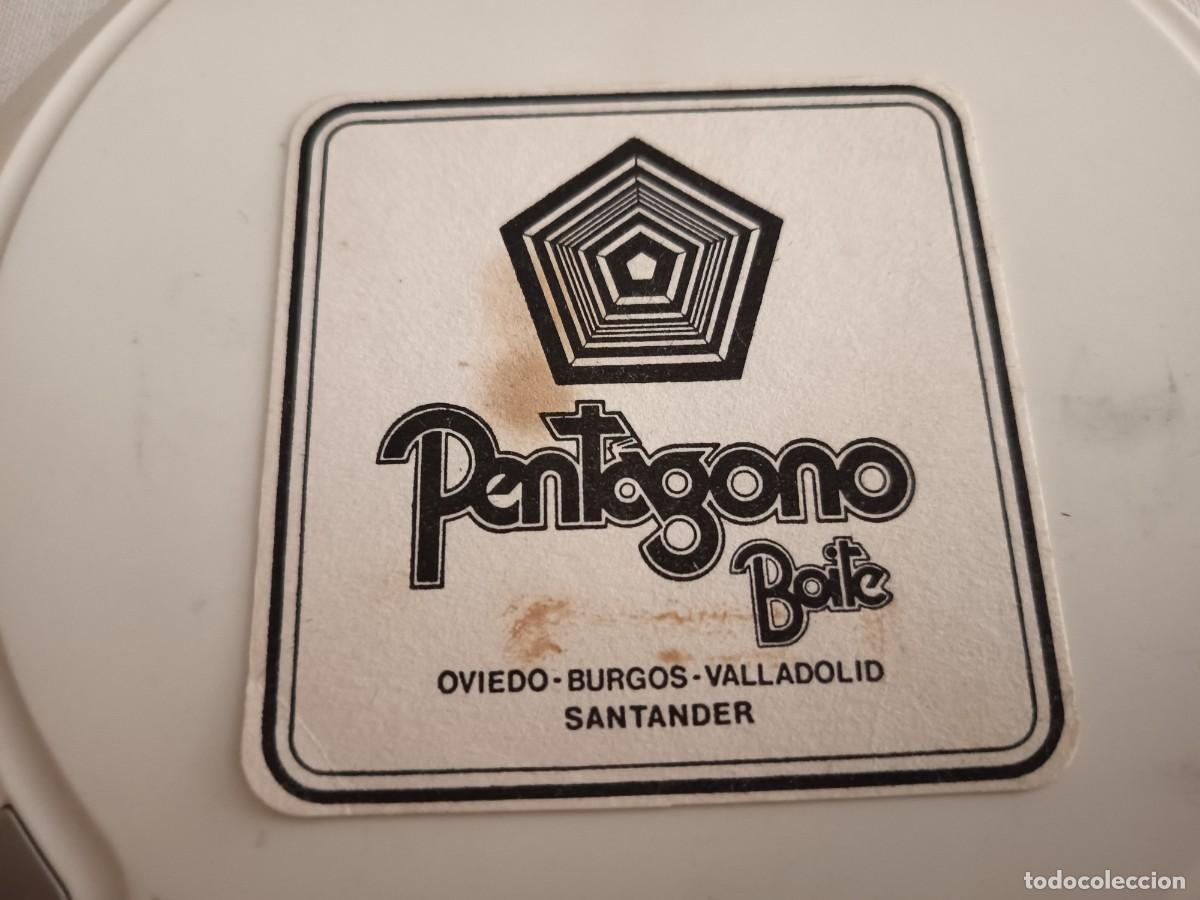 Collectionnisme Papier divers: POSAVASOS DISCO PENTAGONO-SANTANDER-CANTABRIA