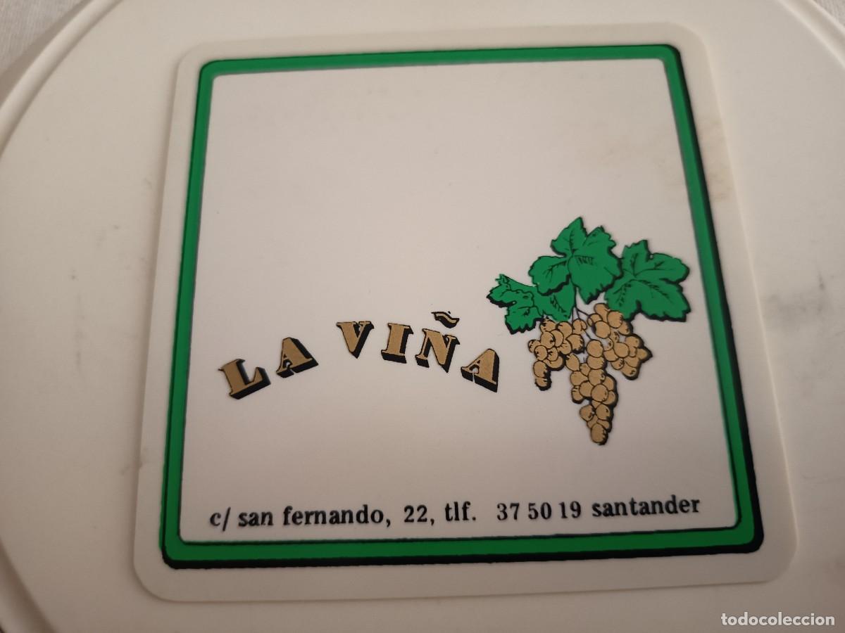 Collectionnisme Papier divers: POSAVASOS BAR LA VI&Ntilde;A-SANTANDER-CANTABRIA