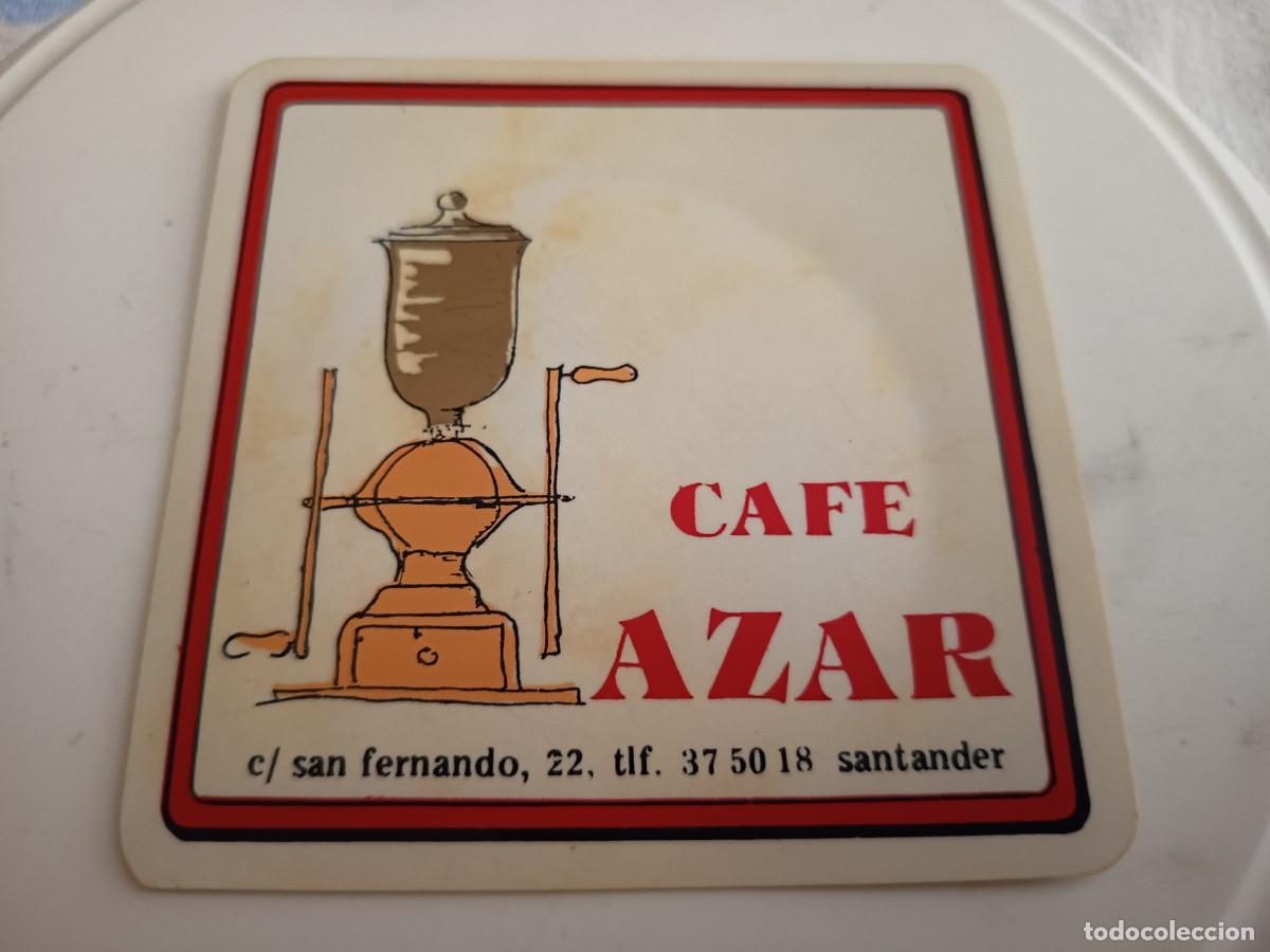 Collectionnisme Papier divers: POSAVASOS CAFETERIA AZAR-SANTANDER-CANTABRIA