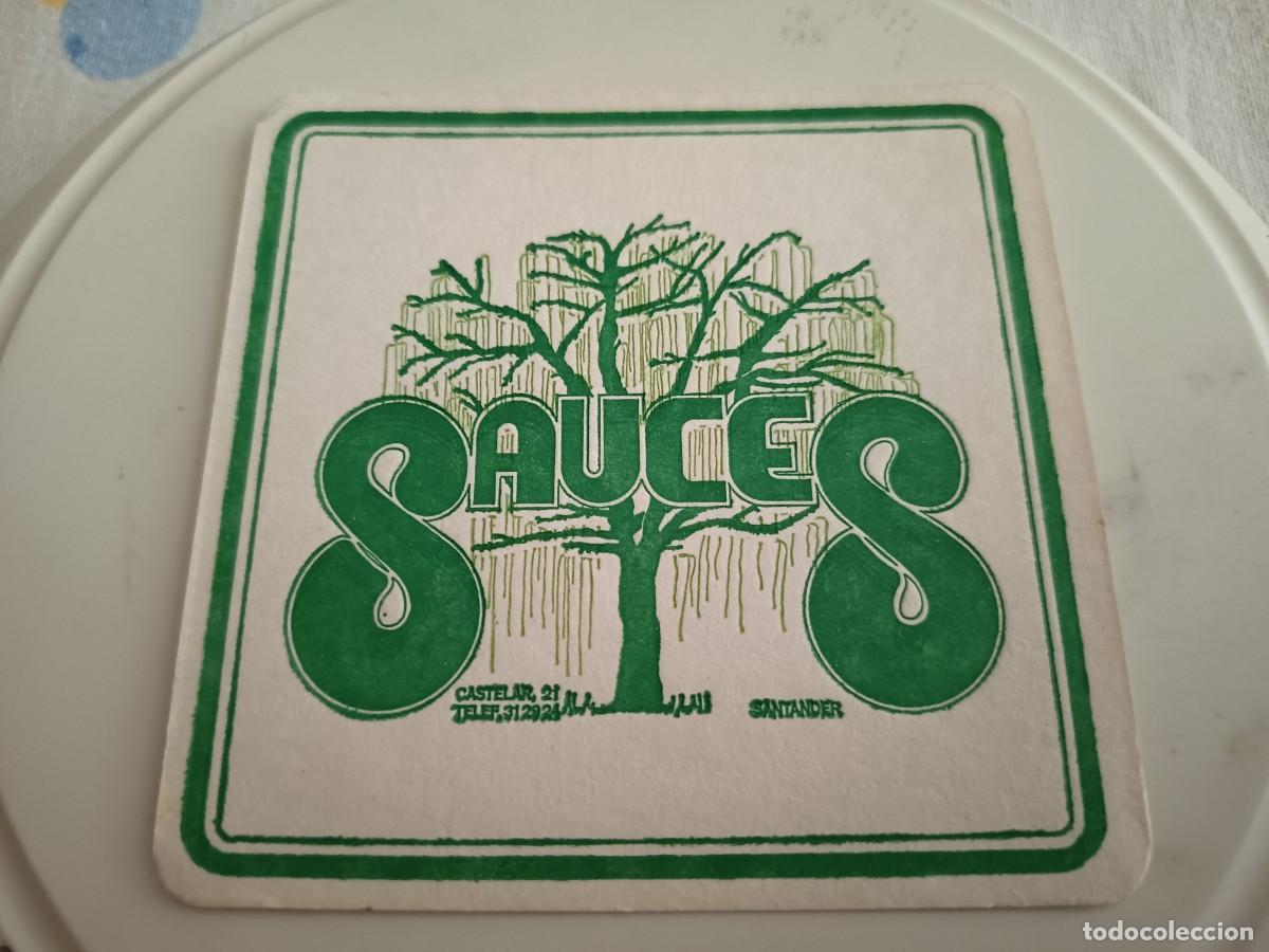 Collectionnisme Papier divers: POSAVASOS CAFETERIA SAUCES-SANTANDER-CANTABRIA