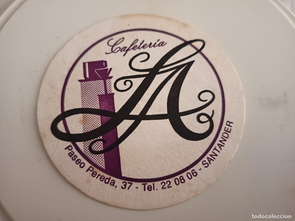 Collectionnisme Papier divers: POSAVASOS CAFETERIA L A-SANTANDER-CANTABRIA