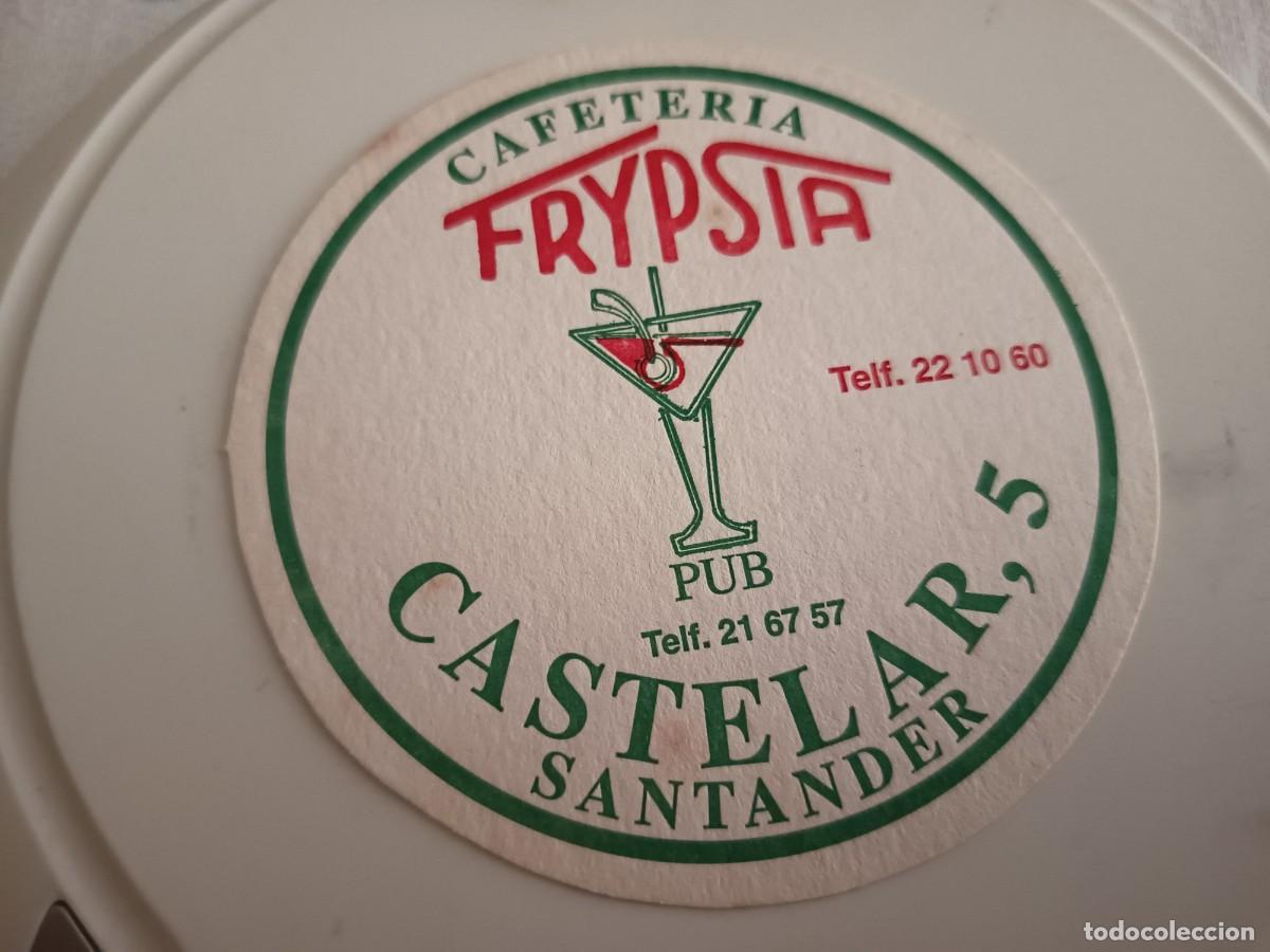 Collectionnisme Papier divers: POSAVASOS CAFWETERIA FRYPSIA-SANTANDER-CANTABRIA