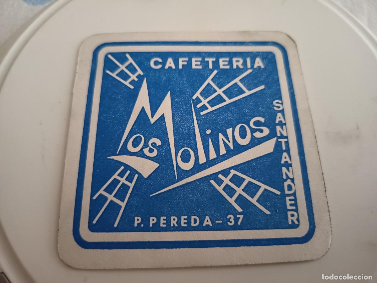 Collectionnisme Papier divers: POSAVASOS CAFETERIA LOS MOLINOS-SANTANDER-CANTABRIA