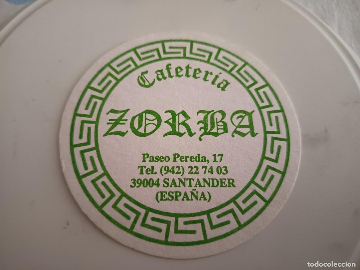 Otros art&iacute;culos de coleccionismo en papel: POSAVASOS CAFETERIA ZORBA-SANTANDER-CANTABRIA