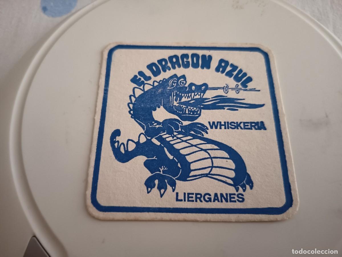 Otros art&iacute;culos de coleccionismo en papel: POSAVASOS WHISKERIA EL DRAGON AZUL-LIERGANES-CANTABRIA