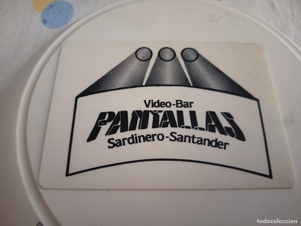 Otros art&iacute;culos de coleccionismo en papel: POSAVASOS VIDEO BAR PANTALLAS-EL SARDINERO-CANTABRIA