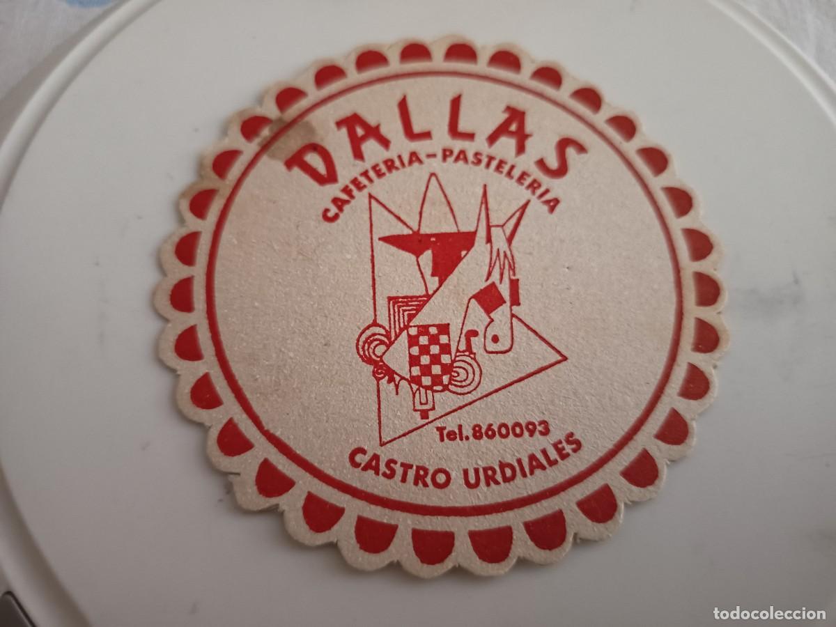 Otros art&iacute;culos de coleccionismo en papel: POSAVASOS CAFETERIA DALLAS-CASTRO URDIALES-CANTABRIA