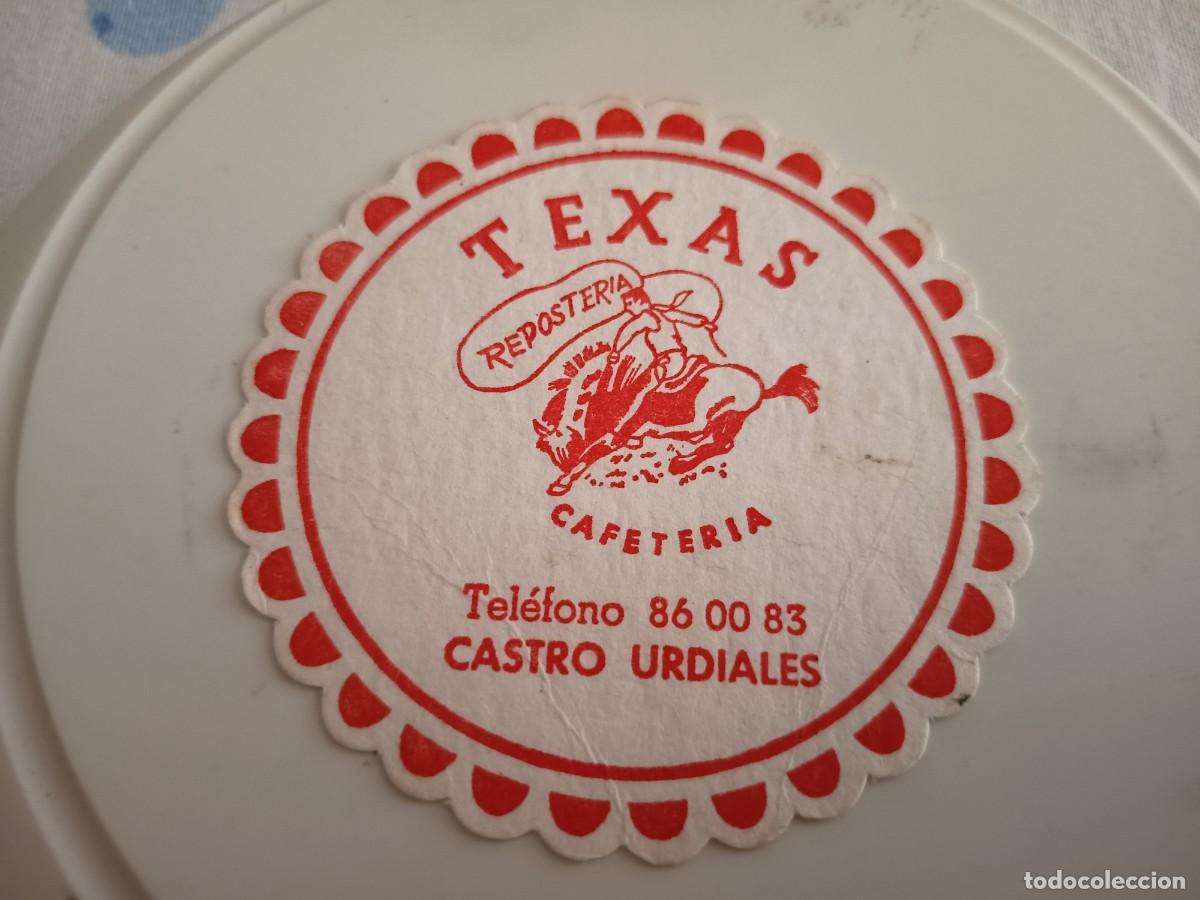 Otros art&iacute;culos de coleccionismo en papel: POSAVASOS CAFETERIA TEXAS-CASTRO URDIALES-CANTABRIA