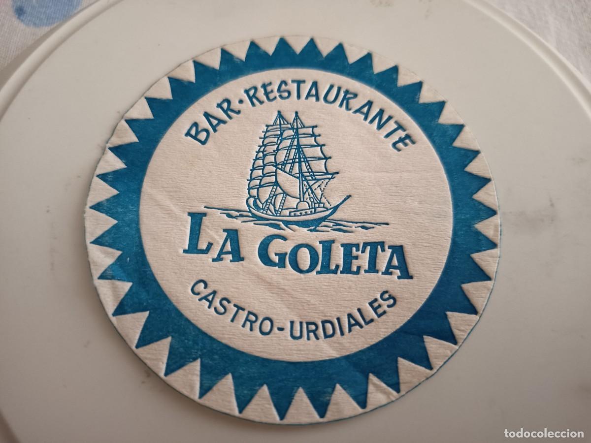 Otros art&iacute;culos de coleccionismo en papel: POSAVASOS BAR LA GOLETA-CASTRO URDIALES-CANTABRIA