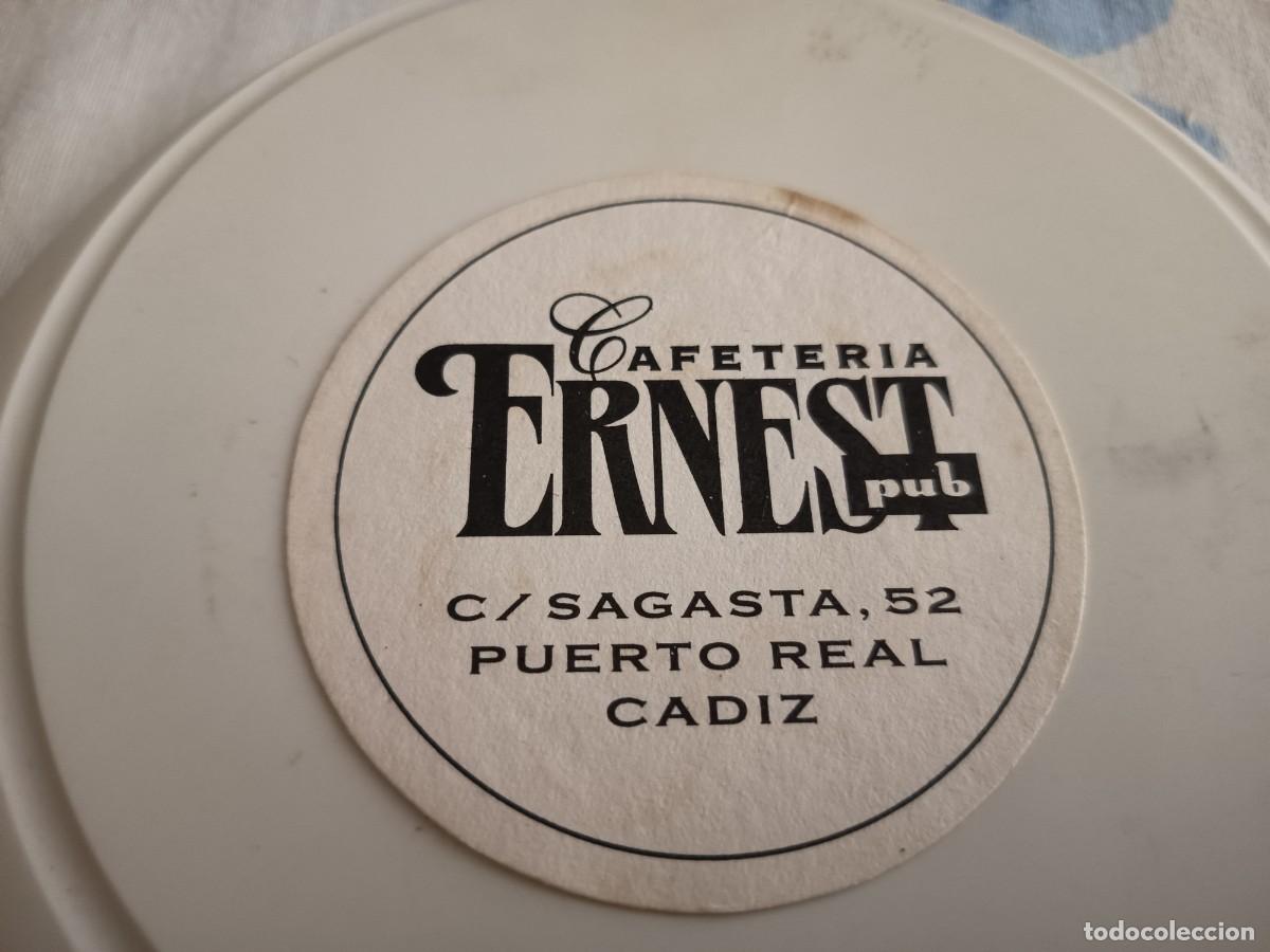 Otros art&iacute;culos de coleccionismo en papel: POSAVASOS CAFETERIA ERNEST-PUERTO REAL-CADIZ