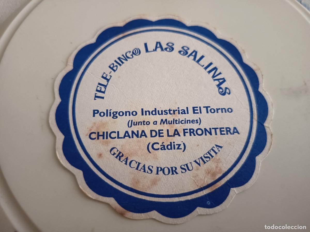 Otros art&iacute;culos de coleccionismo en papel: POSAVASOS TELE BINGO LAS SALINAS-CHICLANA DE LA FRONTERA-CADIZ