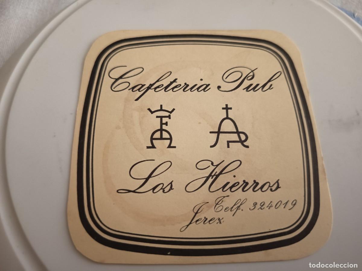 Sammelleidenschaft Andere Papierartikel: POSAVASOS CAFETERIA LOS HIERROS- JEREZ-CADIZ