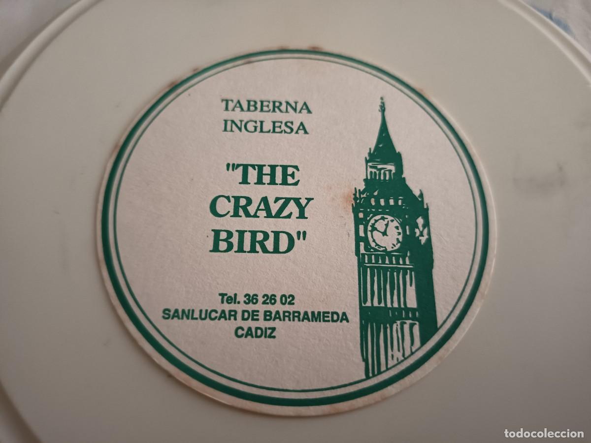 Otros art&iacute;culos de coleccionismo en papel: POSAVASOS TABERNA INGLESA THE CRAZY BIRD-SANLUCAR DE BARRAMEDA-CADIZ
