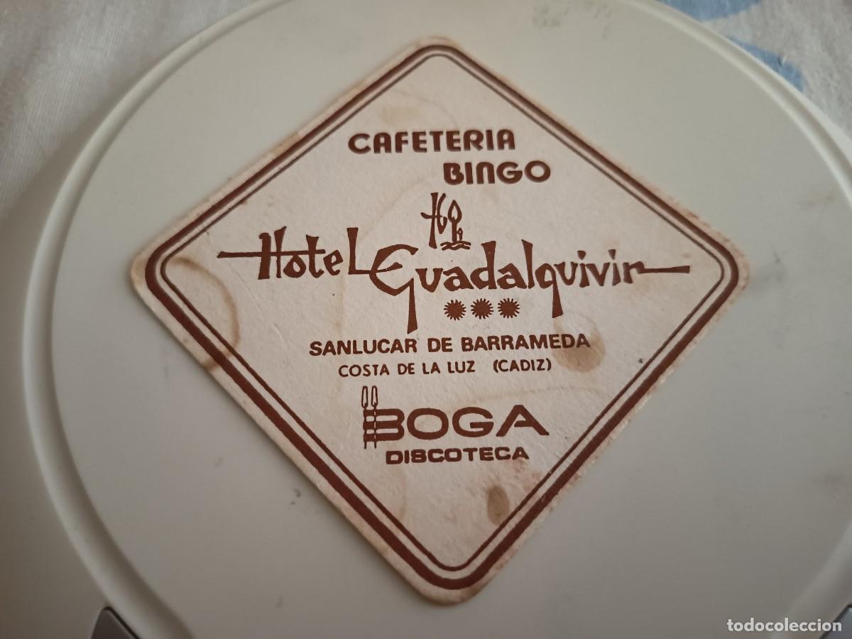 Otros art&iacute;culos de coleccionismo en papel: POSAVASOS DISCO BOGA-HOTEL GUADALQUIVIR-SANLUCAR DE BARRAMEDA-CADIZ