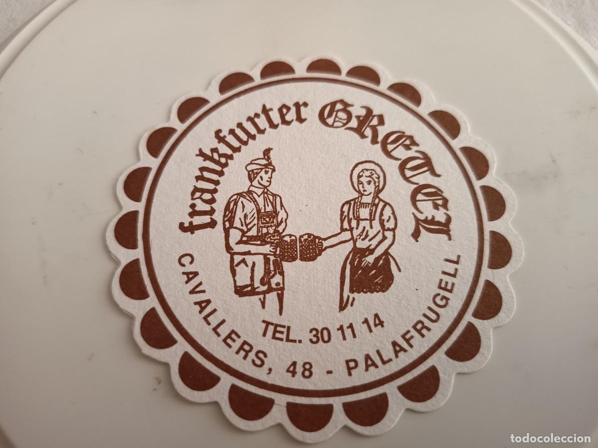 Otros art&iacute;culos de coleccionismo en papel: POSAVASOS FRANKFURTER GRETEL- PALAFRUGELL-GIRONA