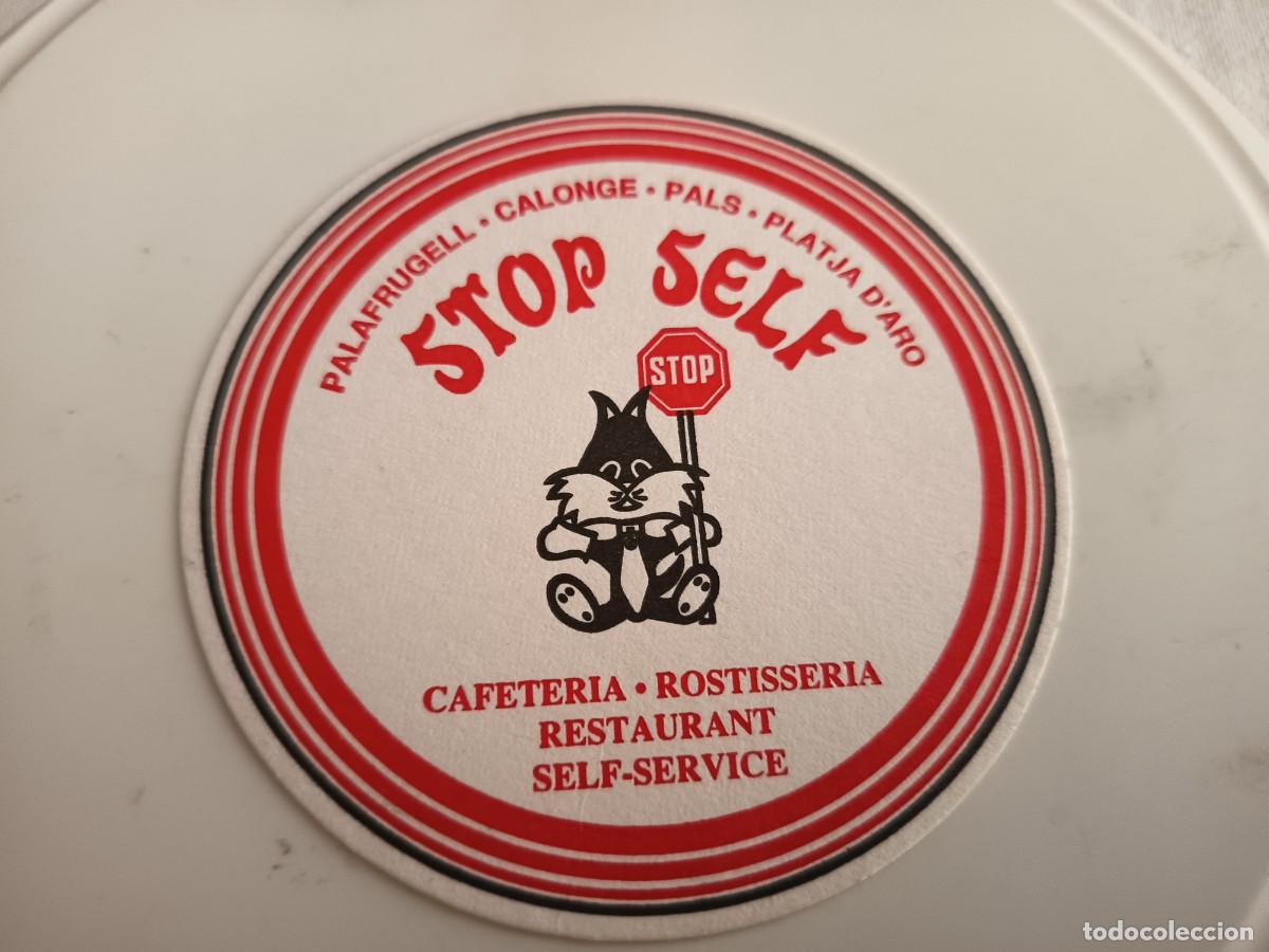 Otros art&iacute;culos de coleccionismo en papel: POSAVASOS RESTAURANTE STOP SELF- PALAFRUGELL-GIRONA