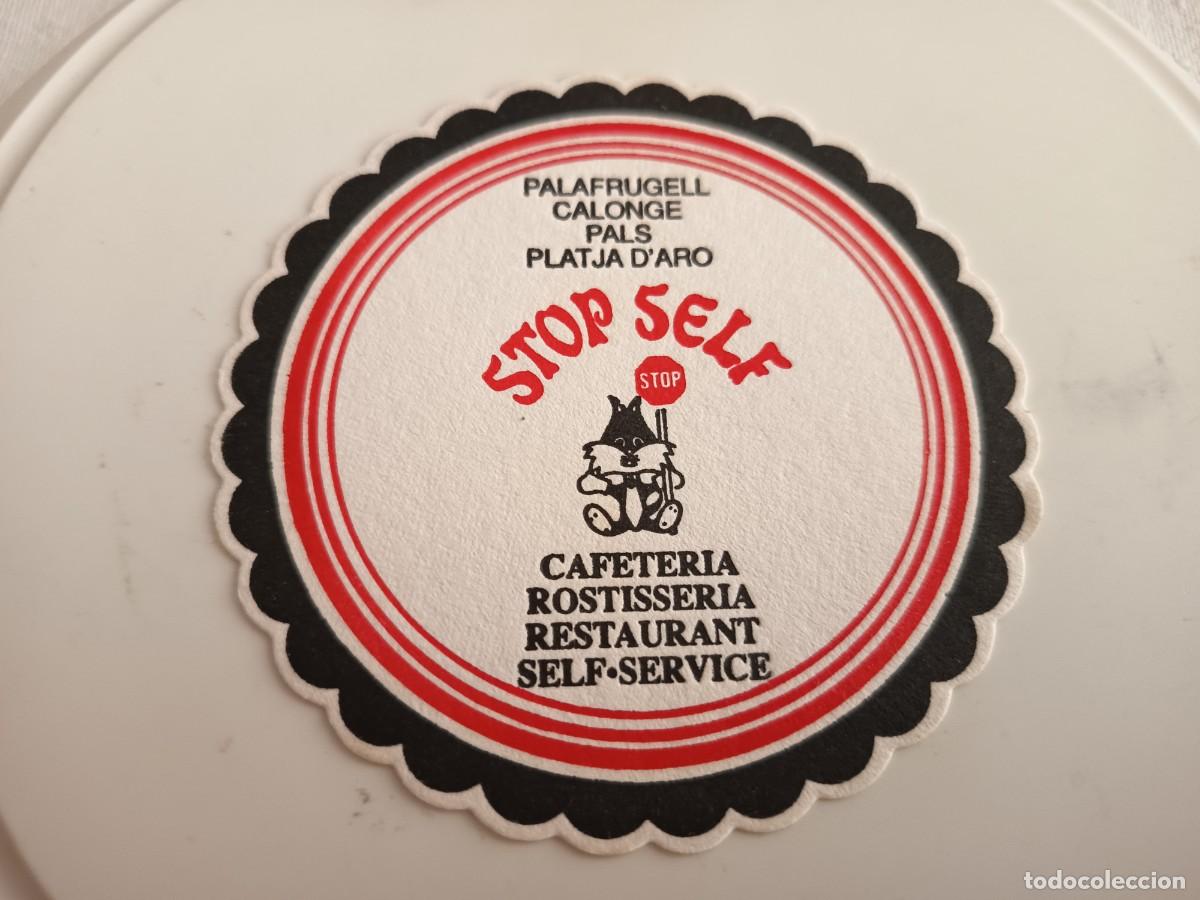 Otros art&iacute;culos de coleccionismo en papel: POSAVASOS RESTAURANTE STOP SELF- PALAFRUGELL-GIRONA