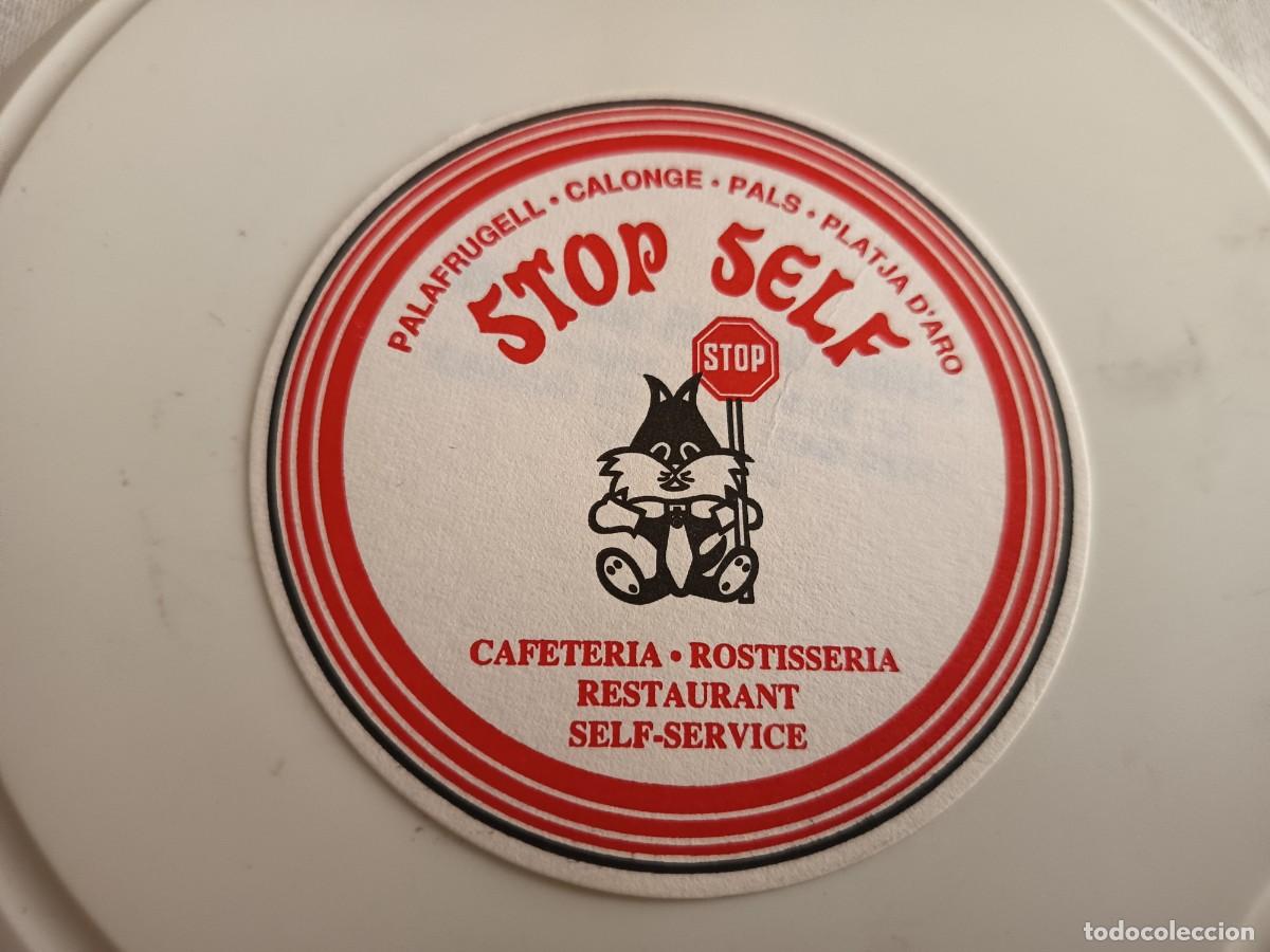 Collectionnisme Papier divers: POSAVASOS RESTAURANTE STOP SELF- PALAFRUGELL-GIRONA