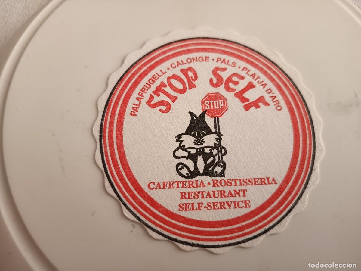 Collectionnisme Papier divers: POSAVASOS RESTAURANTE STOP SELF- PALAFRUGELL-GIRONA