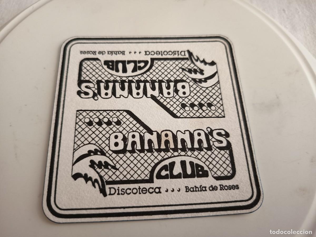 Collectionnisme Papier divers: POSAVASOS DISCOTECA BANANAS-ROSAS-GIRONA