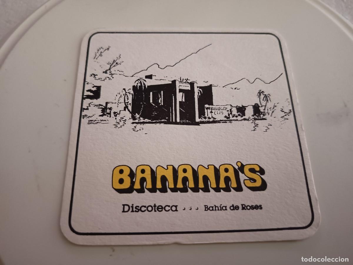 Collectionnisme Papier divers: POSAVASOS DISCOTECA BANANAS-ROSAS-GIRONA