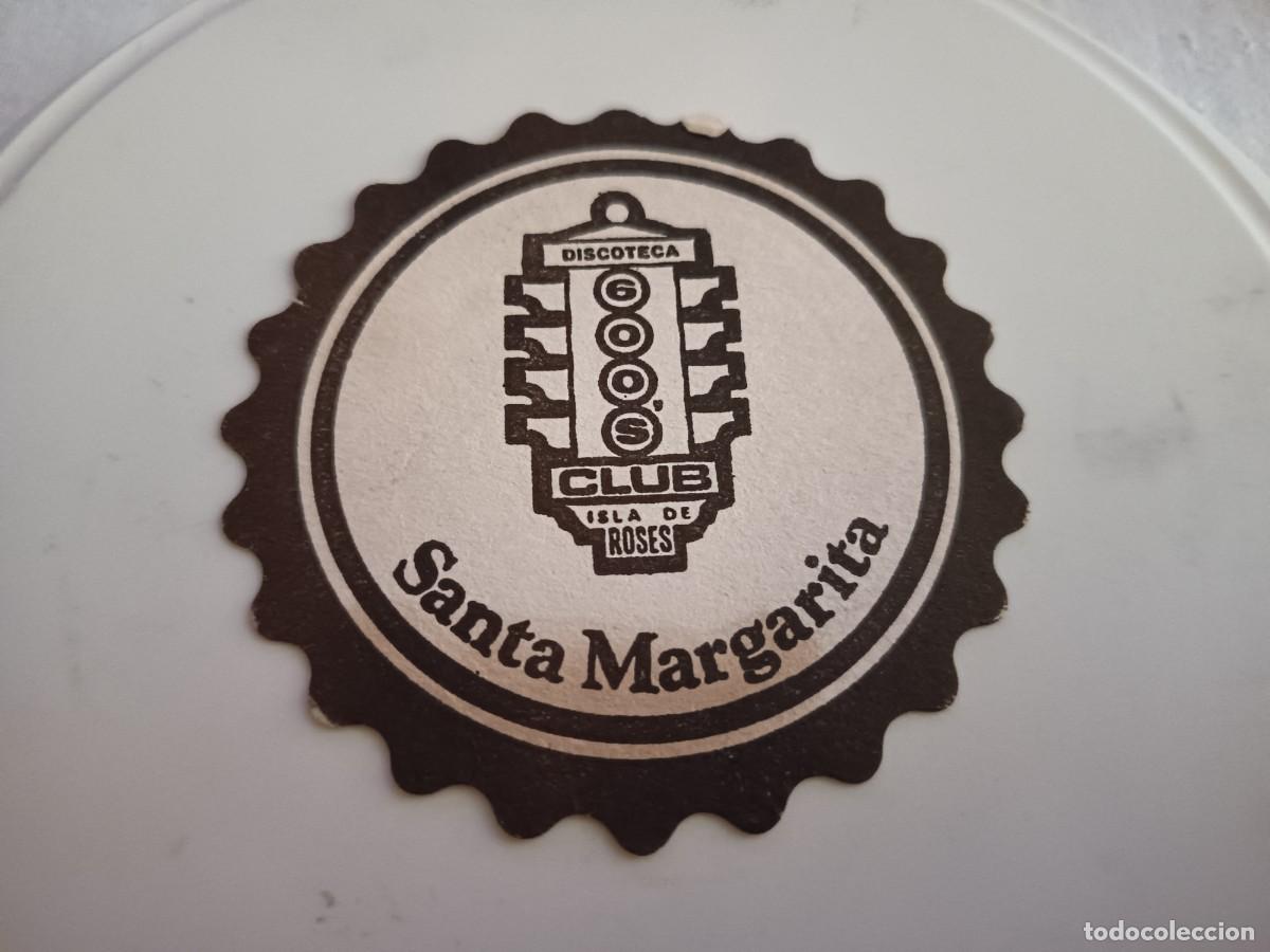 Otros art&iacute;culos de coleccionismo en papel: POSAVASOS DISCOTECA 600S-SANTA MARGARITA-ROSES-GIRONA
