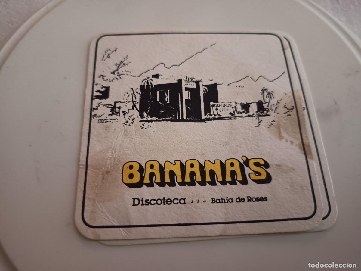 Otros art&iacute;culos de coleccionismo en papel: POSAVASOS DISCOTECA BANANA'S-ROSES-GIRONA