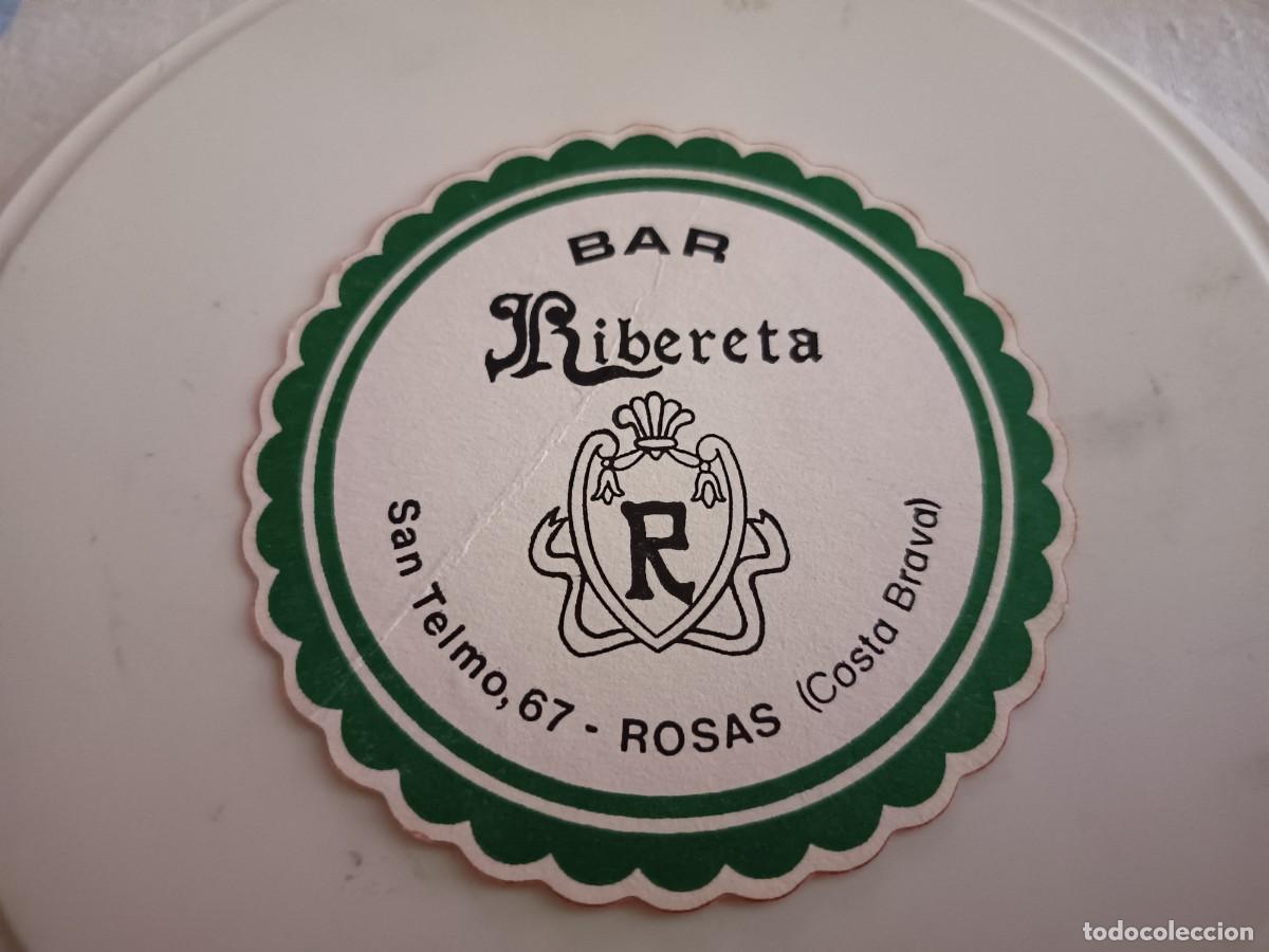 Otros art&iacute;culos de coleccionismo en papel: POSAVASOS BAR RIBERETA-ROSES-GIRONA
