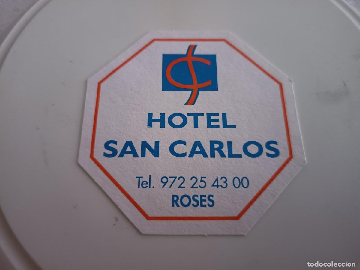 Otros art&iacute;culos de coleccionismo en papel: POSAVASOS HOTEL SAN CARLOS-ROSAS-GIRONA