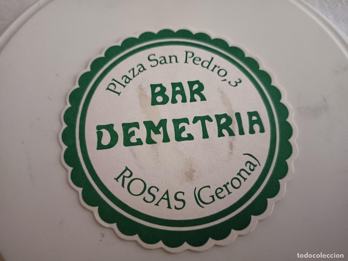 Collectionnisme Papier divers: POSAVASOS BAR DEMETRIA-ROSAS-GIRONA