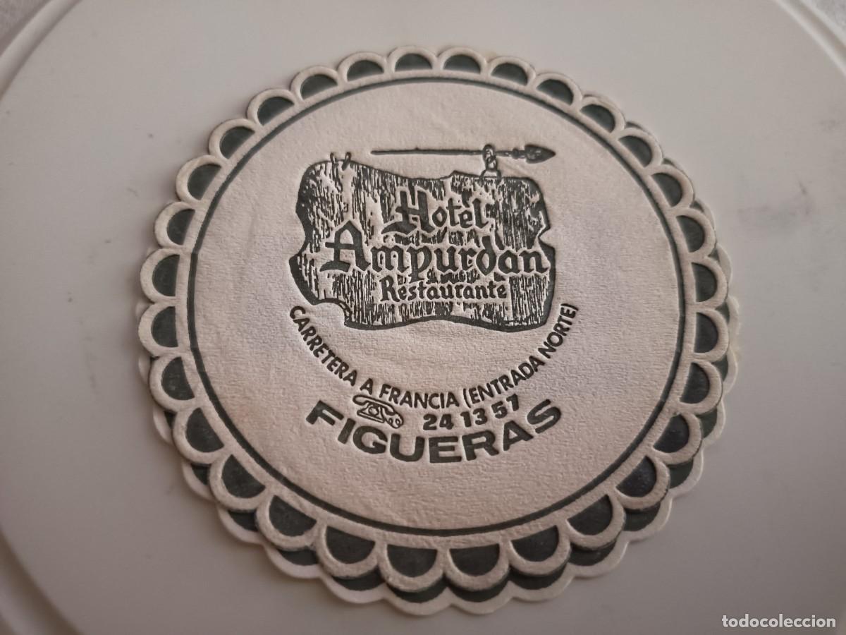 Otros art&iacute;culos de coleccionismo en papel: POSAVASOS HOTEL AMPURDAN-FIGUERAS-GIRONA