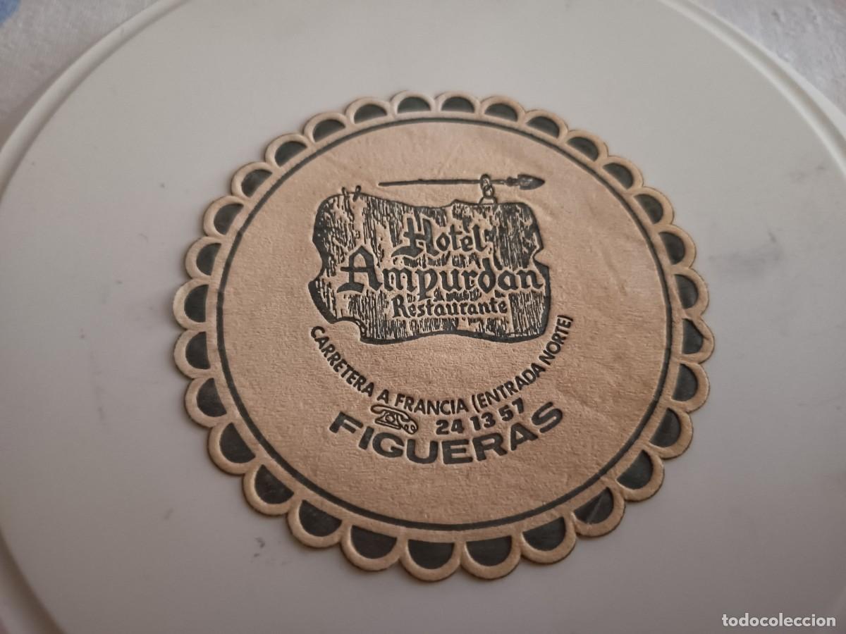 Otros art&iacute;culos de coleccionismo en papel: POSAVASOS HOTEL RESTAURANTE AMPURDAN-FIGUERAS-GIRONA