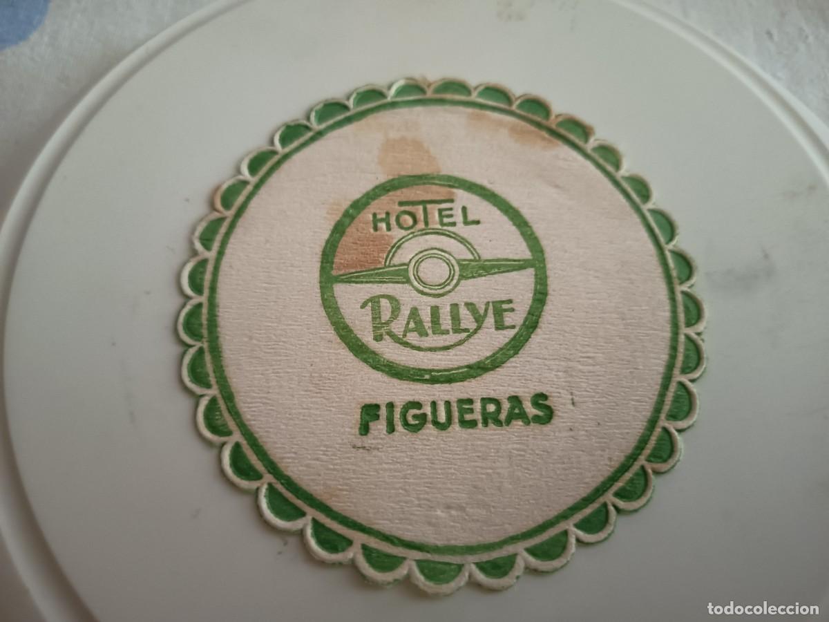 Otros art&iacute;culos de coleccionismo en papel: POSAVASOS HOTEL RALLYE-FIGUERAS-GIRONA